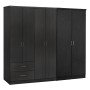 ΝΤΟΥΛΑΠΑ 6ΦΥΛΛΗ BLAKELY HM21235.01 ΜΕΛΑΜΙΝΗ ΧΡΩΜΑ ZEBRANO 201x43x181Υεκ