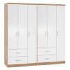ΝΤΟΥΛΑΠΑ 6ΦΥΛΛΗ CAESAR HM21236.02 ΜΕΛΑΜΙΝΗ SONAMA & ΛΕΥΚΟ 180x42,5Χ181Υεκ.