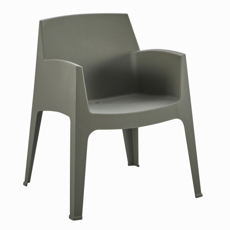 ΠΟΛΥΘΡΟΝΑ ΠΟΛΥΠΡΟΠΥΛΕΝΙΟΥ SLEEK HM6370.05 DARK OLIVE GREEN 68x63x82,5Υεκ.
