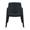 ΠΟΛΥΘΡΟΝΑ ΠΟΛΥΠΡΟΠΥΛΕΝΙΟΥ SLEEK HM6370.02 ΜΑΥΡΗ 68x63x82,5Υεκ.