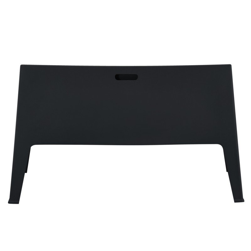 ΚΑΝΑΠΕΣ 2-ΘΕΣΙΟΣ ΠΟΛΥΠΡΟΠΥΛΕΝΙΟΥ SLEEK HM6366.02 ΧΡΩΜΑ ΜΑΥΡΟ 133x68x73Υεκ.
