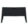 ΚΑΝΑΠΕΣ 2-ΘΕΣΙΟΣ ΠΟΛΥΠΡΟΠΥΛΕΝΙΟΥ SLEEK HM6366.02 ΧΡΩΜΑ ΜΑΥΡΟ 133x68x73Υεκ.