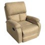 ΠΟΛΥΘΡΟΝΑ RELAX DIONI HM3296.03 ΜΠΕΖ ΥΦΑΣΜΑ 85x90x100Υεκ.