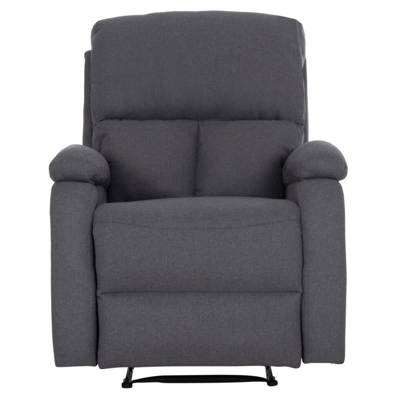 ΠΟΛΥΘΡΟΝΑ RELAX DIONI HM3296.01 ΓΚΡΙ ΥΦΑΣΜΑ 85x90x100Υεκ.