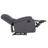 ΠΟΛΥΘΡΟΝΑ RELAX DIONI HM3296.01 ΓΚΡΙ ΥΦΑΣΜΑ 85x90x100Υεκ.