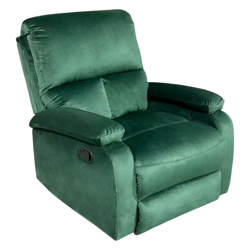 ΠΟΛΥΘΡΟΝΑ RELAX DIONI HM3296.05 ΠΡΑΣΙΝΟ ΒΕΛΟΥΔΟ 85x90x100Υεκ.