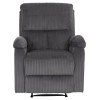 ΠΟΛΥΘΡΟΝΑ RELAX DIONI HM3296.11 ΓΚΡΙ ΡΙΓΕ ΥΦΑΣΜΑ 85x90x100Υεκ.