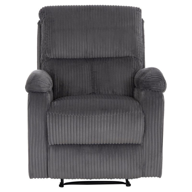 ΠΟΛΥΘΡΟΝΑ RELAX DIONI HM3296.11 ΓΚΡΙ ΡΙΓΕ ΥΦΑΣΜΑ 85x90x100Υεκ.