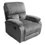 ΠΟΛΥΘΡΟΝΑ RELAX DIONI HM3296.11 ΓΚΡΙ ΡΙΓΕ ΥΦΑΣΜΑ 85x90x100Υεκ.