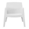 ΠΟΛΥΘΡΟΝΑ ΠΟΛΥΠΡΟΠΥΛΕΝΙΟΥ LOUNGE SLEEK HM6365.01 ΛΕΥΚΟ 62x68x73Υεκ.