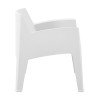 ΠΟΛΥΘΡΟΝΑ ΠΟΛΥΠΡΟΠΥΛΕΝΙΟΥ LOUNGE SLEEK HM6365.01 ΛΕΥΚΟ 62x68x73Υεκ.