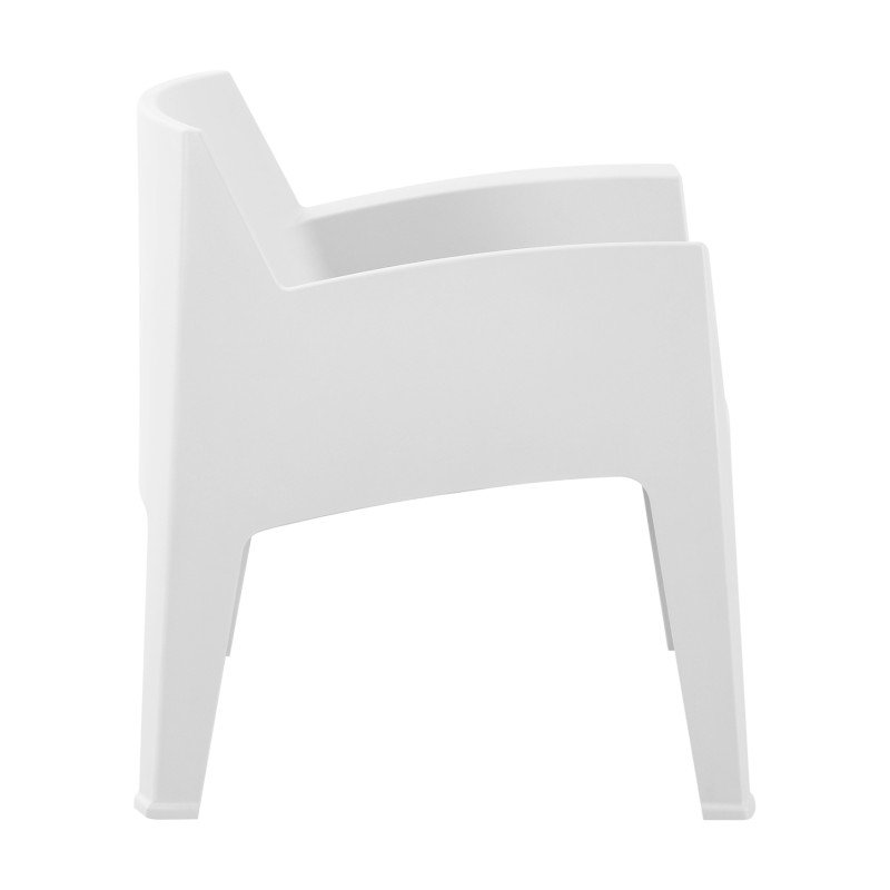 ΠΟΛΥΘΡΟΝΑ ΠΟΛΥΠΡΟΠΥΛΕΝΙΟΥ LOUNGE SLEEK HM6365.01 ΛΕΥΚΟ 62x68x73Υεκ.