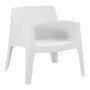 ΠΟΛΥΘΡΟΝΑ ΠΟΛΥΠΡΟΠΥΛΕΝΙΟΥ LOUNGE SLEEK HM6365.01 ΛΕΥΚΟ 62x68x73Υεκ.