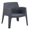 ΠΟΛΥΘΡΟΝΑ ΠΟΛΥΠΡΟΠΥΛΕΝΙΟΥ LOUNGE SLEEK HM6365.10 ΓΚΡΙ 62x68x73Υεκ.