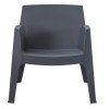 ΠΟΛΥΘΡΟΝΑ ΠΟΛΥΠΡΟΠΥΛΕΝΙΟΥ LOUNGE SLEEK HM6365.10 ΓΚΡΙ 62x68x73Υεκ.