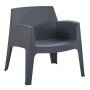 ΠΟΛΥΘΡΟΝΑ ΠΟΛΥΠΡΟΠΥΛΕΝΙΟΥ LOUNGE SLEEK HM6365.10 ΓΚΡΙ 62x68x73Υεκ.