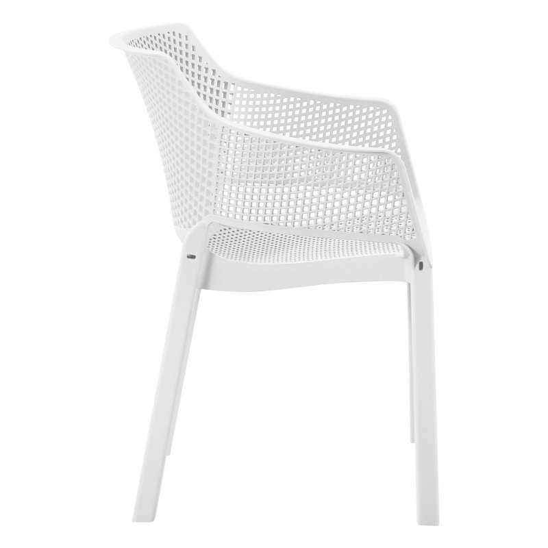 ΠΟΛΥΘΡΟΝΑ ΠΟΛΥΠΡΟΠΥΛΕΝΙΟΥ PEGGY HM6368.01 ΛΕΥΚΟ 60x55x79Υεκ