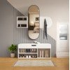 ΣΕΤ ΕΙΣΟΔΟΥ 2ΤΜΧ CHERYL HM21276.01 ΜΕΛΑΜΙΝΗ ΣΕ ΛΕΥΚΟ--ΟΨΗ ΜΑΥΡΟ ΜΑΡΜΑΡΟ