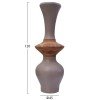 ΔΙΑΚΟΣΜΗΤΙΚΟ ΒΑΖΟ ΔΑΠΕΔΟΥ NEBULA HM4660.05S FIBER CEMENT TAUPE--ΞΥΛΟ ΤΕΑΚ Φ45x115Υεκ