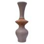 ΔΙΑΚΟΣΜΗΤΙΚΟ ΒΑΖΟ ΔΑΠΕΔΟΥ NEBULA HM4660.05S FIBER CEMENT TAUPE--ΞΥΛΟ ΤΕΑΚ Φ45x115Υεκ