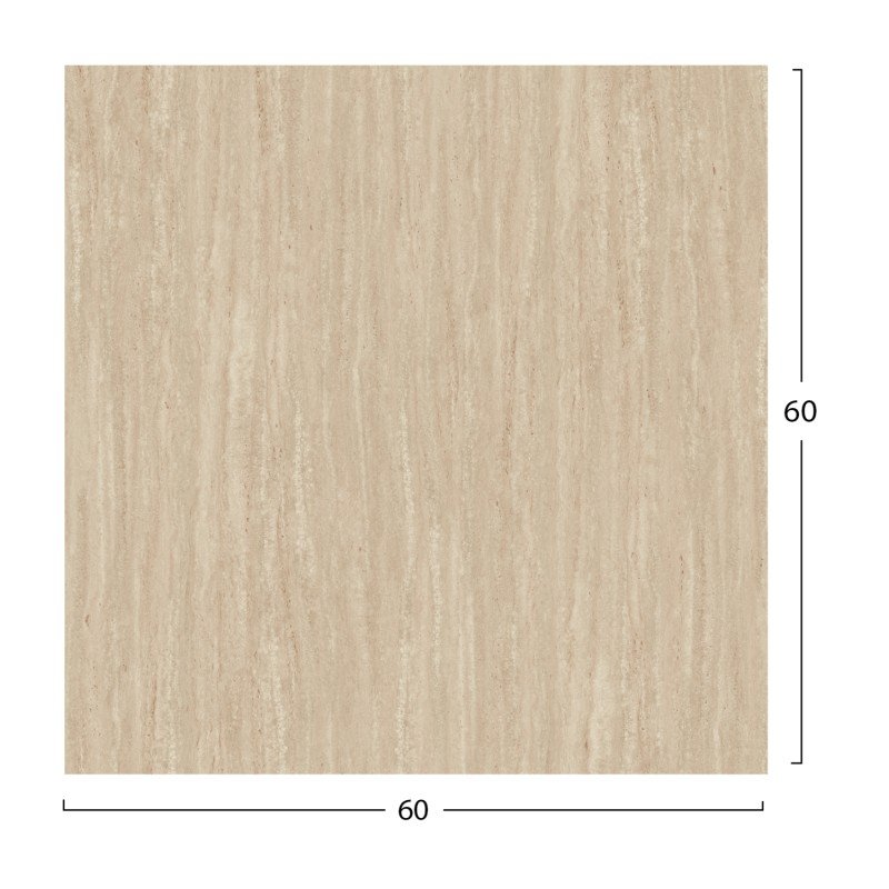 ΕΠΙΦΑΝΕΙΑ ΤΡΑΠΕΖΙΟΥ HPL ΤΕΤΡΑΓΩΝΗ HM5837.35 TRAVERTINE 60x60εκ.