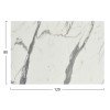 ΕΠΙΦΑΝΕΙΑ ΤΡΑΠΕΖΙΟΥ HPL ΟΡΘΟΓΩΝΙΑ HM5840.31 WHITE MARBLE 120x80εκ.