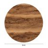 ΕΠΙΦΑΝΕΙΑ ΤΡΑΠΕΖΙΟΥ HPL ΣΤΡΟΓΓΥΛΗ HM5841.30 INDIAN SHESHAM Φ60εκ.