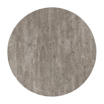 ΕΠΙΦΑΝΕΙΑ ΤΡΑΠΕΖΙΟΥ HPL ΣΤΡΟΓΓΥΛΗ HM6351.37 CONCRETE Φ120εκ.