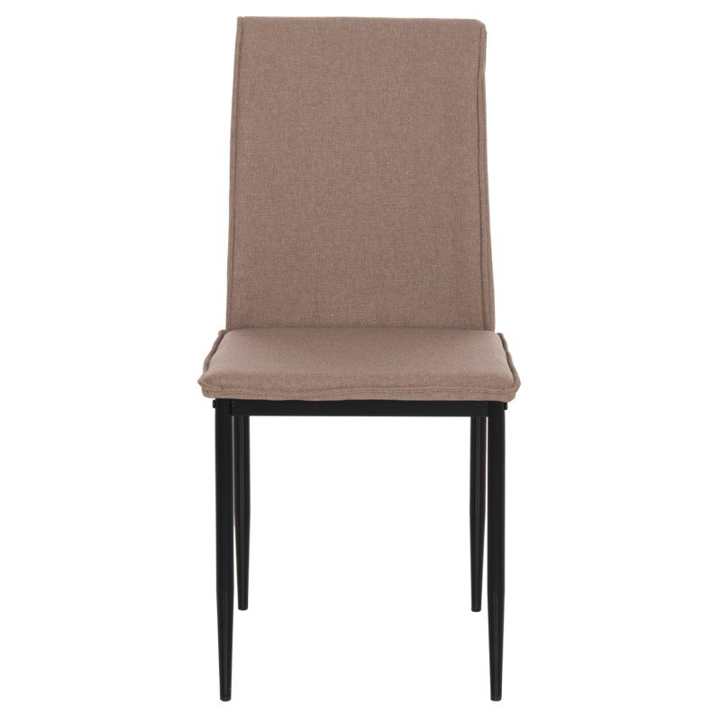ΚΑΡΕΚΛΑ ΤΡΑΠΕΖΑΡΙΑΣ PERKY HM18347.04 ΜΠΕΖ ΥΦΑΣΜΑ-ΜΕΤΑΛ. ΠΟΔΙΑ ΜΑΥΡΑ 44x60x87Υεκ