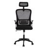ΚΑΡΕΚΛΑ ΓΡΑΦΕΙΟΥ BLAZER HM1205.01 ΜΑΥΡΟ MESH-ΜΑΥΡΟΣ ΣΚΕΛΕΤΟΣ 60x58x110-130Υεκ.
