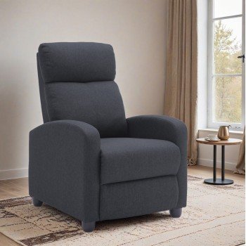ΠΟΛΥΘΡΟΝΑ ΣΑΛΟΝΙΟΥ RELAX DROSEN HM3299.01 ΓΚΡΙ ΥΦΑΣΜΑ 68x80x93Υεκ