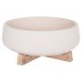 ΓΛΑΣΤΡΑ ΕΣ.ΧΩΡΟΥ FRELLO HM4674.02M ΛΕΥΚΟ FIBER CEMENT--TEAK ΒΑΣΗ 27x26,5x12Υεκ.