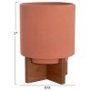 ΣΕΤ 3 ΓΛΑΣΤΡΕΣ ΜΕ TEAK ΒΑΣΕΙΣ TANTI HM4685 FIBER CEMENT ΣΕ 3 ΧΡΩΜΑΤΑ