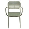 ΠΟΛΥΘΡΟΝΑ ΤΡΑΠΕΖΑΡΙΑΣ HILLIARD HM6644.07 ΑΛΟΥΜΙΝΙΟ ΣΕ OLIVE GREEN 58x52x78Υεκ
