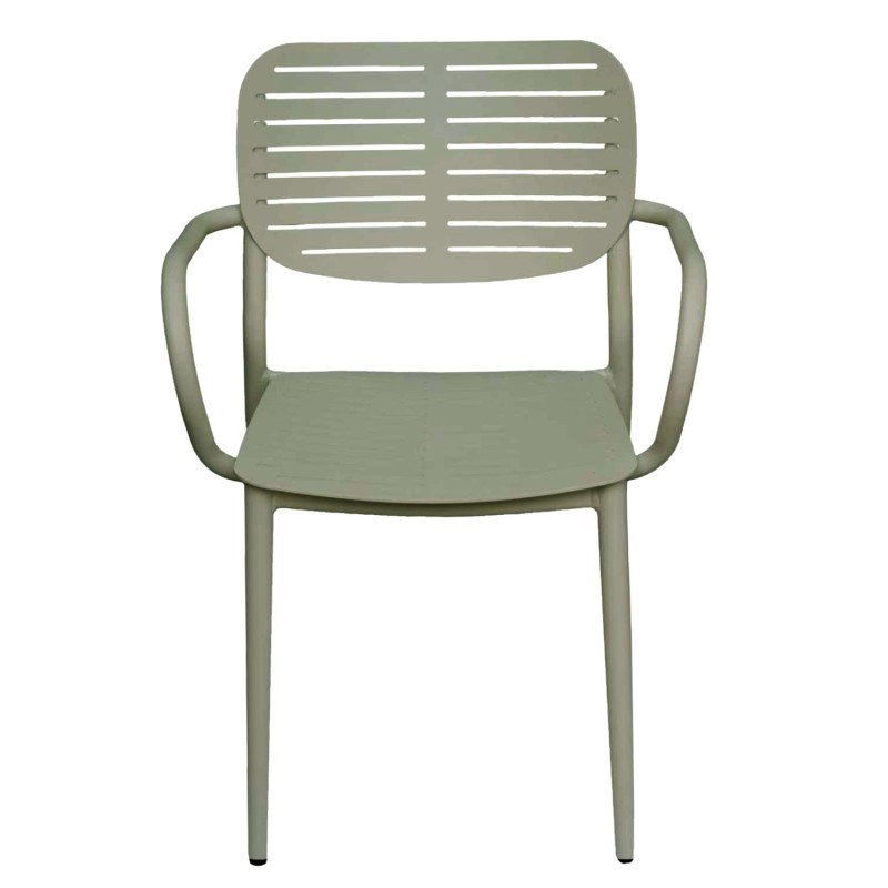 ΠΟΛΥΘΡΟΝΑ ΤΡΑΠΕΖΑΡΙΑΣ HILLIARD HM6644.07 ΑΛΟΥΜΙΝΙΟ ΣΕ OLIVE GREEN 58x52x78Υεκ