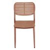 ΚΑΡΕΚΛΑ ΤΡΑΠΕΖΑΡΙΑΣ HILLIARD HM6645.08 ΑΛΟΥΜΙΝΙΟ ΣΕ TERRACOTTA 46x54x78Υεκ