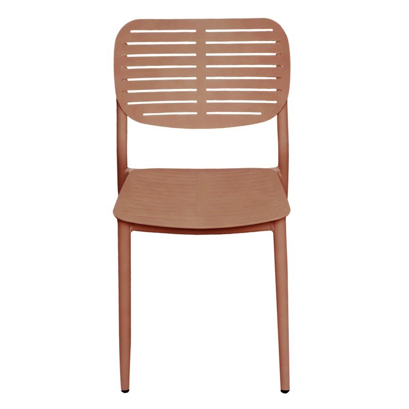 ΚΑΡΕΚΛΑ ΤΡΑΠΕΖΑΡΙΑΣ HILLIARD HM6645.08 ΑΛΟΥΜΙΝΙΟ ΣΕ TERRACOTTA 46x54x78Υεκ