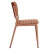 ΚΑΡΕΚΛΑ ΤΡΑΠΕΖΑΡΙΑΣ HILLIARD HM6645.08 ΑΛΟΥΜΙΝΙΟ ΣΕ TERRACOTTA 46x54x78Υεκ