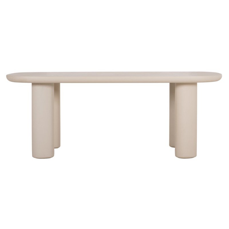 ΤΡΑΠΕΖΙ ΤΡΑΠΕΖΑΡΙΑΣ FIBER CEMENT KIORA HM6597.02 ΜΠΕΖ 200x100x76Υεκ