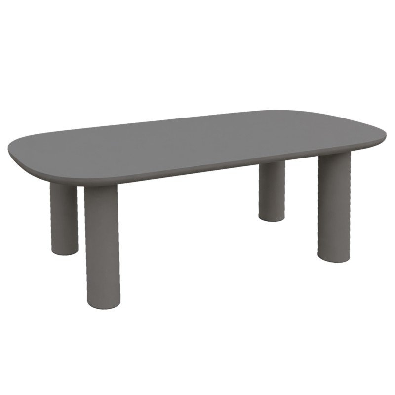 ΤΡΑΠΕΖΙ ΤΡΑΠΕΖΑΡΙΑΣ FIBER CEMENT KIORA HM6597.01 ΓΚΡΙ 200x100x76Υεκ