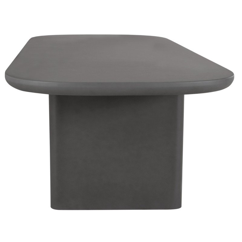ΤΡΑΠΕΖΙ ΤΡΑΠΕΖΑΡΙΑΣ FIBER CEMENT AZAMI HM6600.01 ΓΚΡΙ 240x100x75Υεκ.