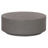 ΤΡΑΠΕΖΙ ΜΕΣΗΣ FIBER CEMENT ΣΤΡΟΓΓΥΛΟ KYOKO HM6579.01 ΓΚΡΙ Φ90x30Υεκ.