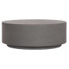 ΤΡΑΠΕΖΙ ΜΕΣΗΣ FIBER CEMENT ΣΤΡΟΓΓΥΛΟ KYOKO HM6579.01 ΓΚΡΙ Φ90x30Υεκ.