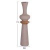 ΔΙΑΚΟΣΜΗΤΙΚΟ ΒΑΖΟ ΔΑΠΕΔΟΥ NEBULA HM4660.05L FIBER CEMENT TAUPE--ΞΥΛΟ ΤΕΑΚ Φ45x172Υεκ
