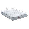 ΣΤΡΩΜΑ ΔΙΠΛΟ HYPNOTTICA HM748.05 POCKET SPRINGS--ΛΕΥΚΟ 150x200x25Υεκ.