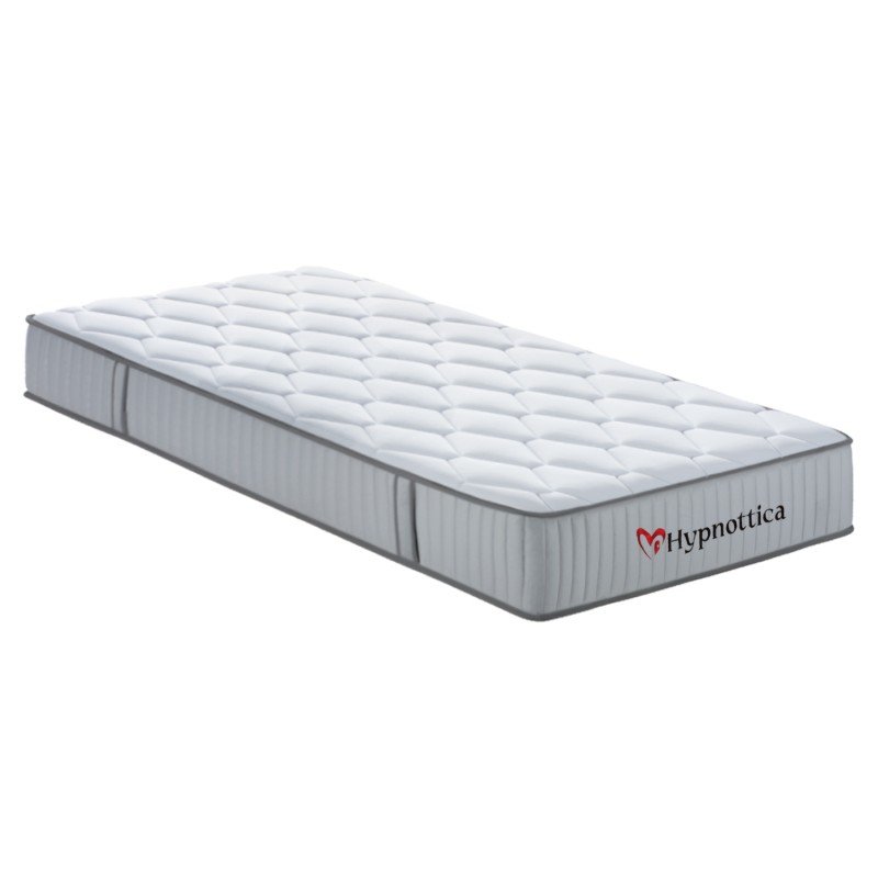 ΣΤΡΩΜΑ ΜΟΝΟ HYPNOTTICA HM748.01 POCKET SPRINGS--ΛΕΥΚΟ (ROLL-PACKING) 90x190x25Υεκ.