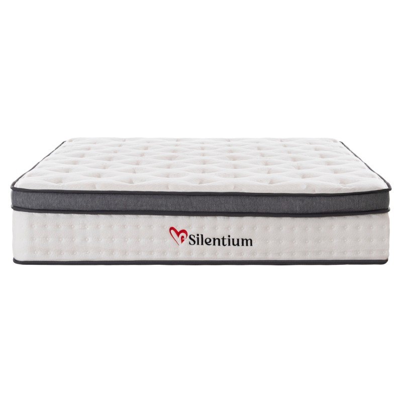 ΣΤΡΩΜΑ ΔΙΠΛΟ SILENTIUM HM749.05 POCKET SPRINGS--ΛΕΥΚΟ 150x200x30Υεκ.