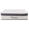 ΣΤΡΩΜΑ ΔΙΠΛΟ SILENTIUM HM749.04 POCKET SPRINGS--ΛΕΥΚΟ 140x200x30Υεκ.