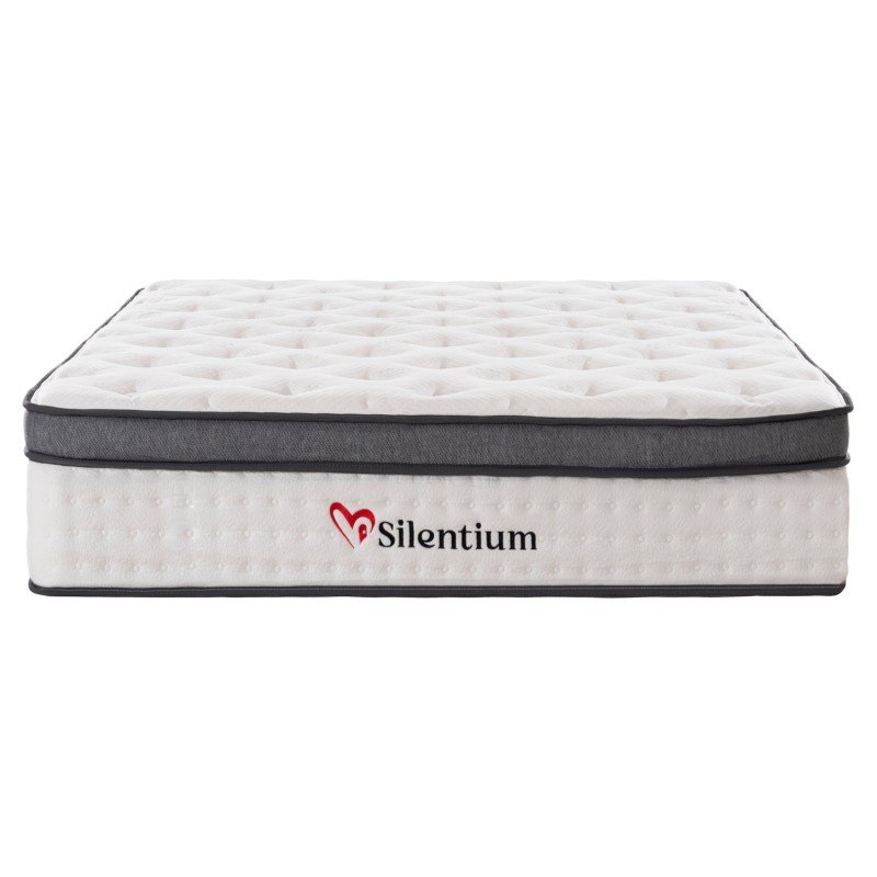 ΣΤΡΩΜΑ ΔΙΠΛΟ SILENTIUM HM749.04 POCKET SPRINGS--ΛΕΥΚΟ 140x200x30Υεκ.