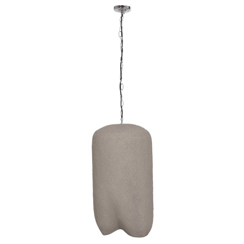 ΦΩΤΙΣΤΙΚΟ ΟΡΟΦΗΣ ΚΡΕΜΑΣΤΟ LOGKY HM4704.03L--FIBER CEMENT ΓΚΡΙ 35x35x67Υεκ